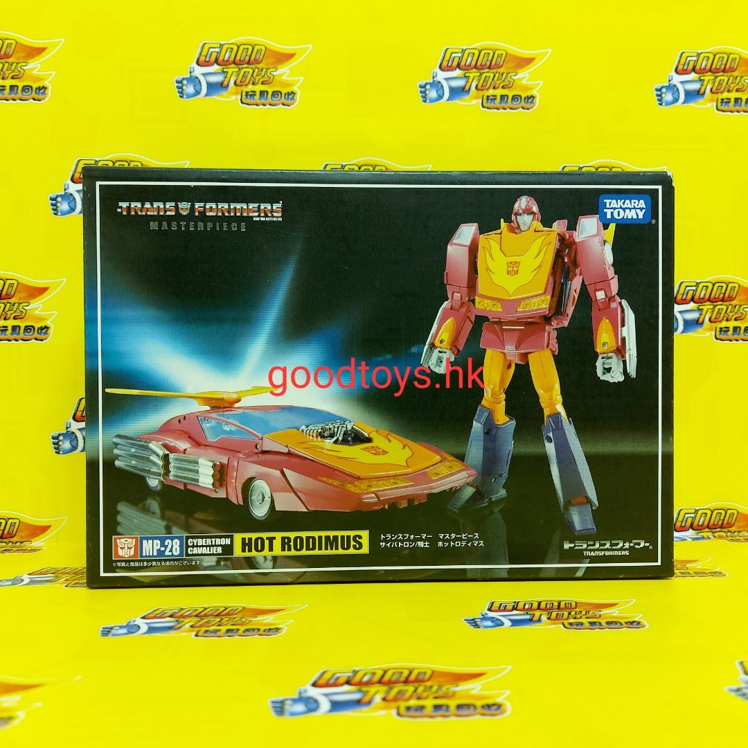 全新未開封 TAKARA TOMY 變形金剛 TRANSFORMERS MASTERPIECE MP 28 HOT RODIMUS 洛迪文 火棒 興趣及遊戲 玩具 遊戲類