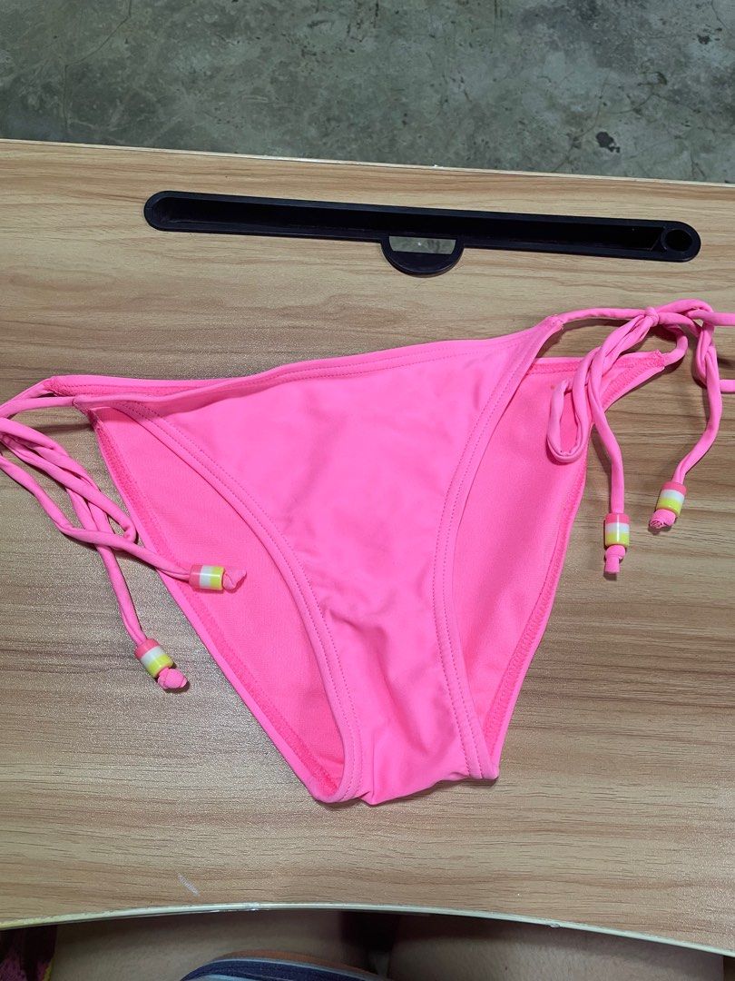 Neon Pink Bikini Swimsuit Women S Fashion Swimwear Bikinis