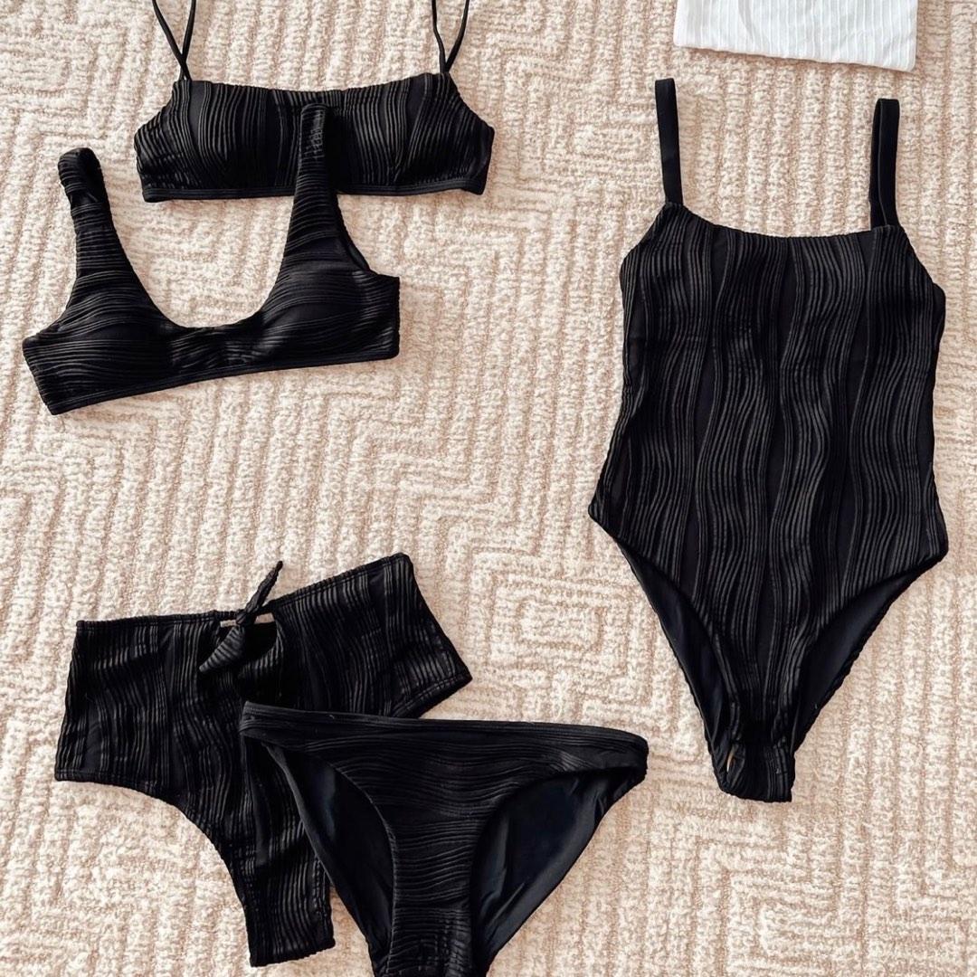 EIGHTMERMAID Bree Bikini Set In Black Women S Fashion Swimwear