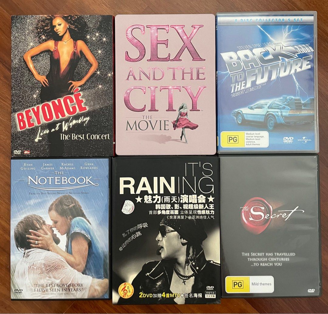 Beyonc Live At Wembley Sex And The City Movie Back To The Future The Notebook Rain In