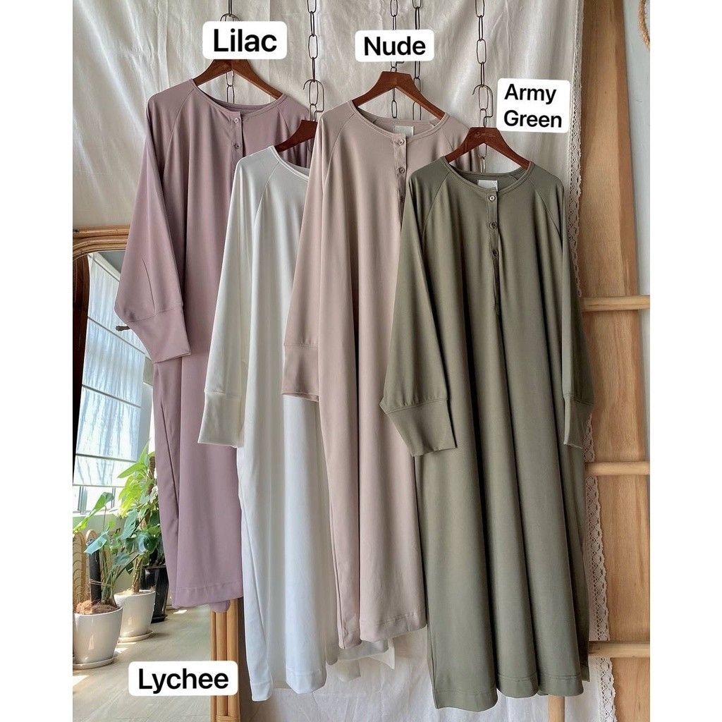 Aera Long Top In Nude Women S Fashion Muslimah Fashion Dresses On