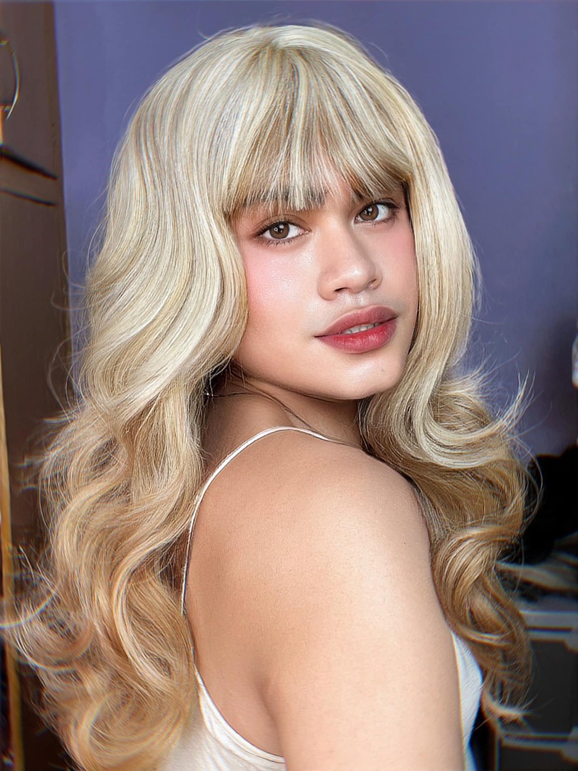 Balayage Blonde Wig Women S Fashion Watches Accessories Hair Accessories On Carousell