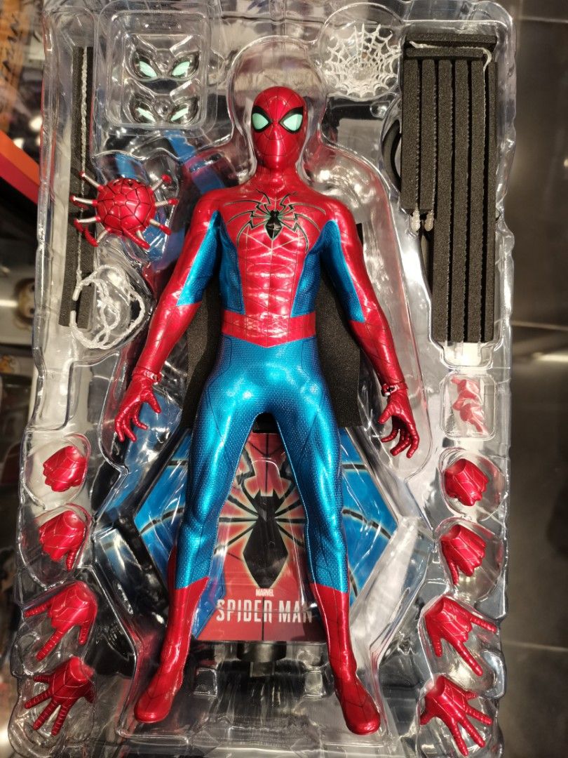 Hot Toys Vgm Spider Man Spider Armor Mark Mk Iv Suit Collectible