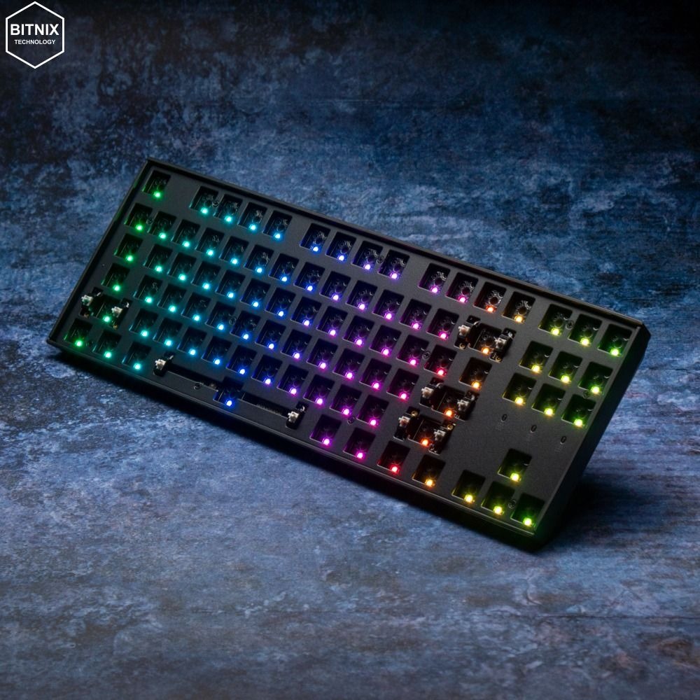 Keychron K Pro Hot Swap Rgb Barebone Mechanical Keyboard Black Computers Tech Parts