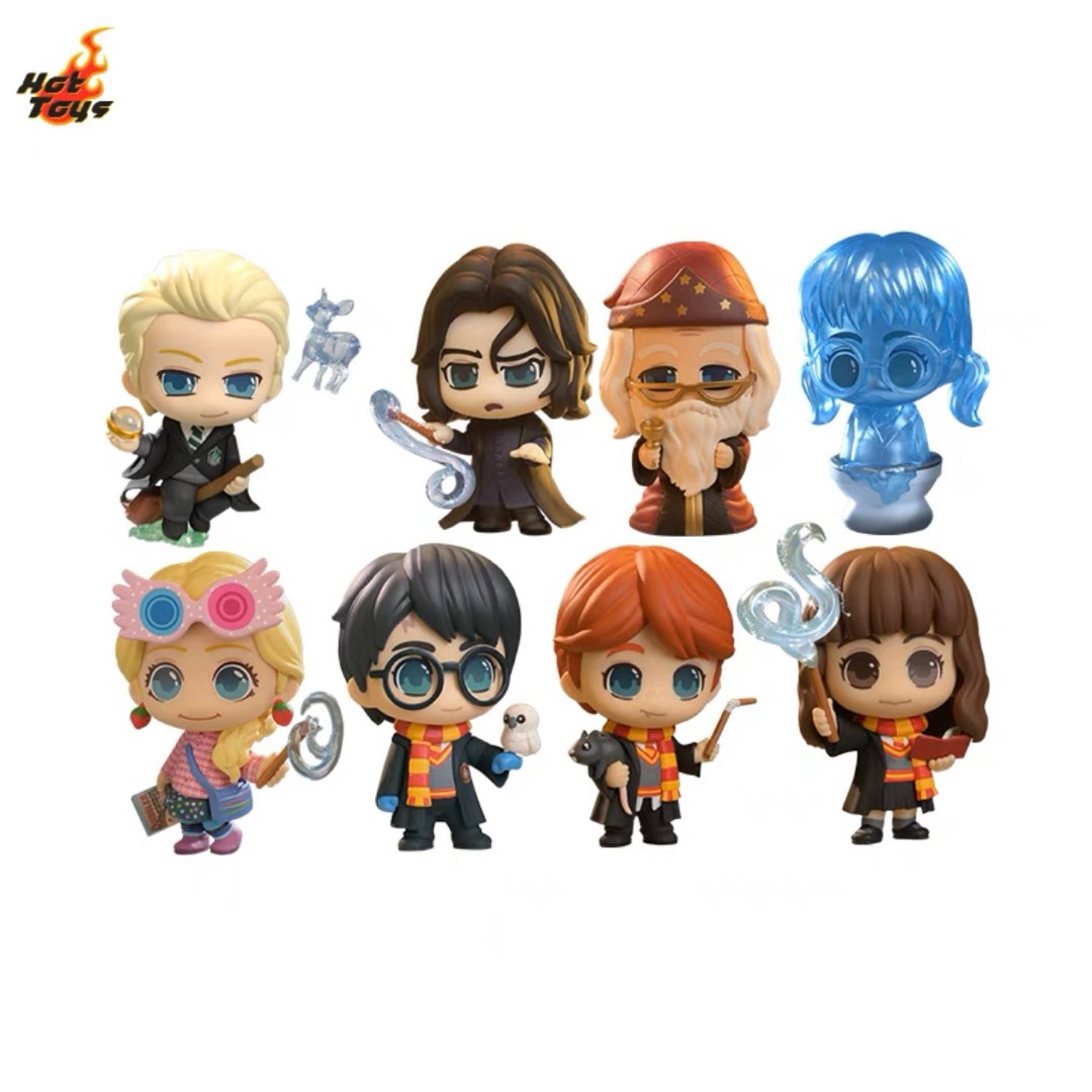 Hot Toys Cosbi 哈利波特 妙麗 榮恩 馬份 露娜 鄧不利多 石內卜 愛哭鬼麥朵 特別版哈利波特 Harry Potter 興趣及遊戲 玩具 遊戲類 Carousell