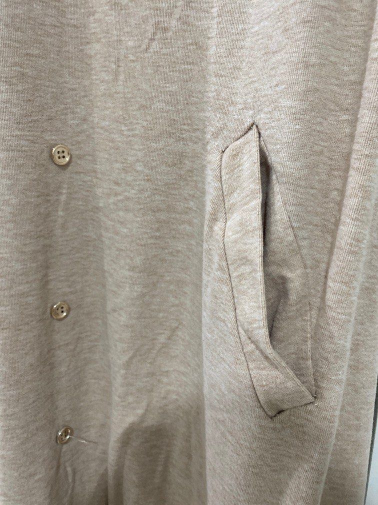 Jumpsuit Krem Nude Fesyen Wanita Pakaian Wanita Jumpsuits Di Carousell