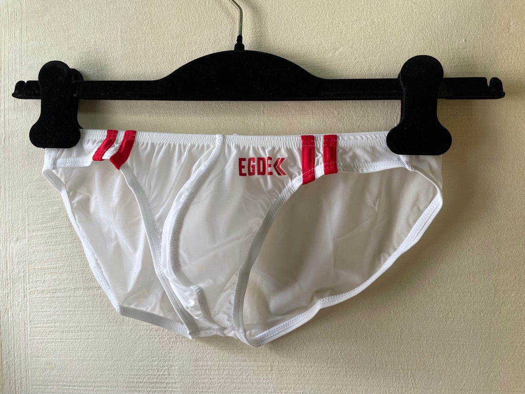 Egde White LineUpFrost Men S Bikini Men S Fashion Bottoms New Underwear On Carousell