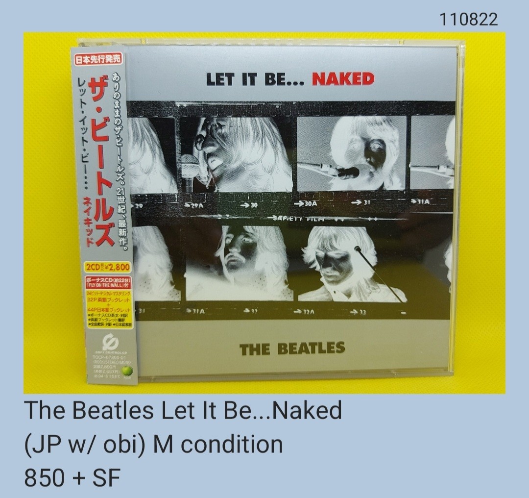 The Beatles Let It Be Naked Cd Unsealed Hobbies Toys Music Media Cds Dvds On Carousell