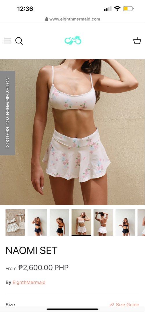 Eight Mermaid Bikini Set Women S Fashion Swimwear Bikinis