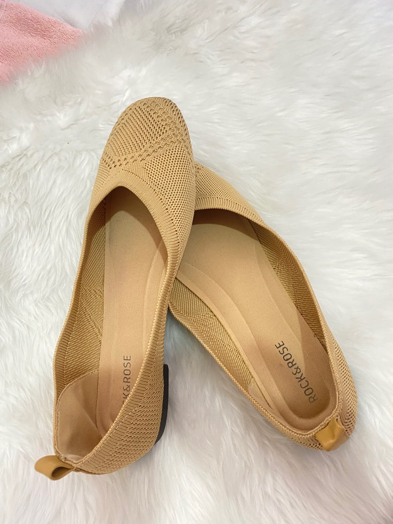 Rock Rose Nude Dollshoes Original Women S Fashion Footwear Flats Sandals On Carousell