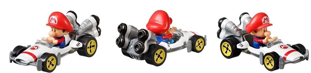Hot Wheels Mario Kart Baby Mario Gbg Carousell