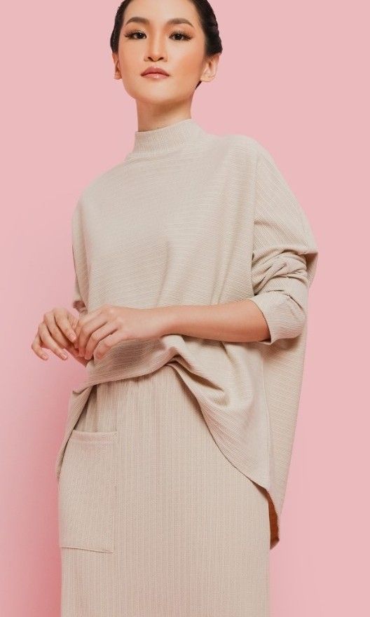Lilit Nude Comeback Ribbed Set Women S Fashion Dresses Sets Sets