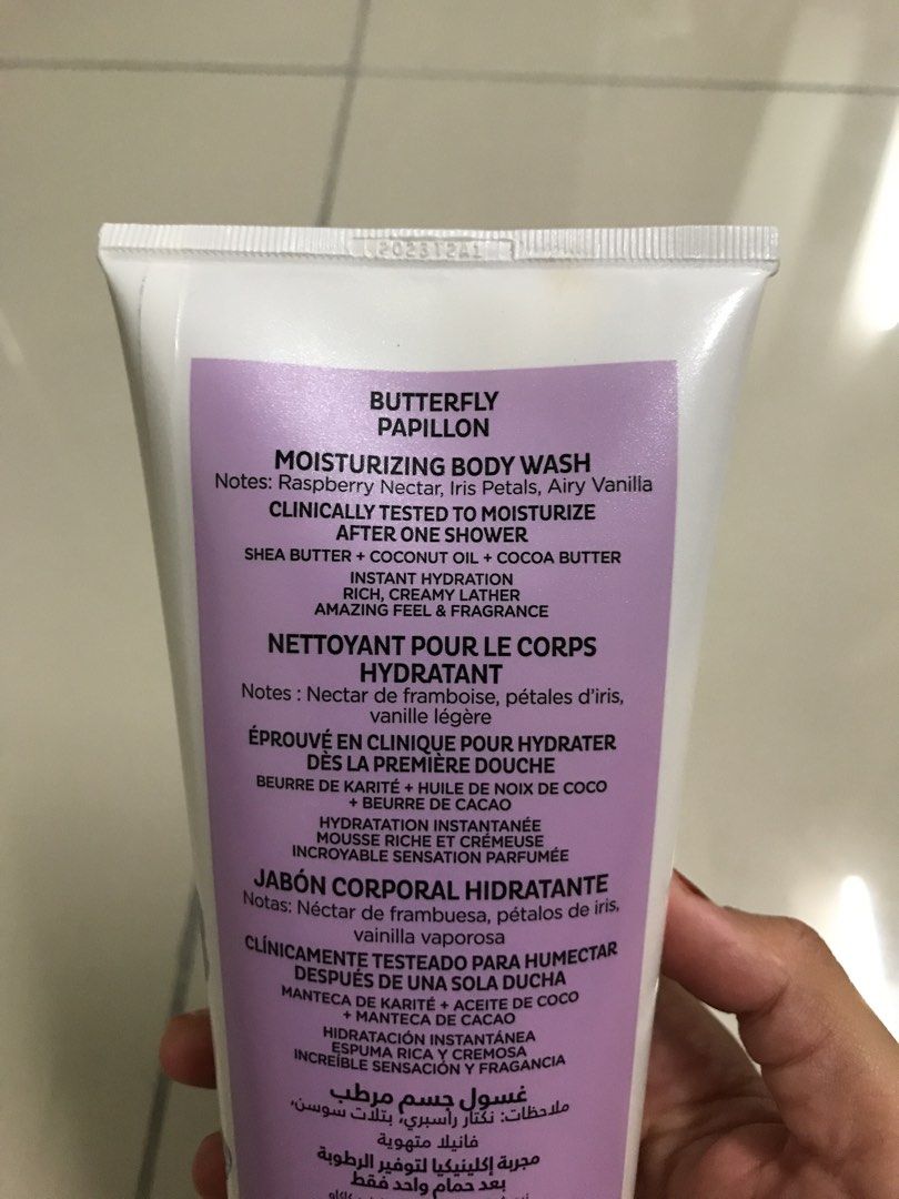 BBW Moisturizing Body Wash Butterfly Beauty Personal Care Bath