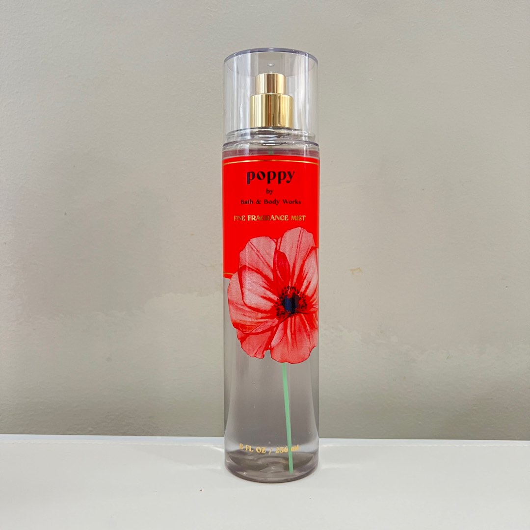 Bbw Poppy Fine Fragrance Mist Beauty Personal Care Fragrance
