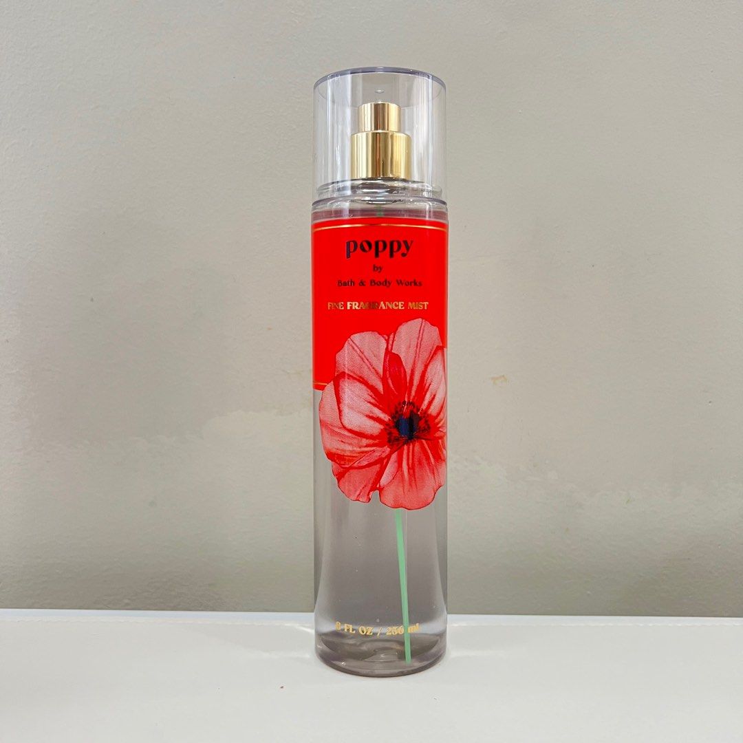 Bbw Poppy Fine Fragrance Mist Beauty Personal Care Fragrance