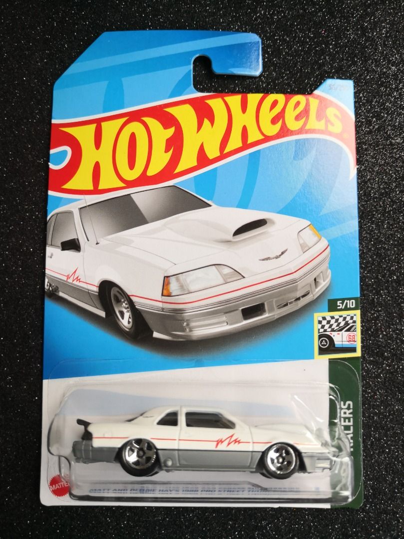 Hot Wheels Matt And Debbie Hay S Pro Street Thunderbird White Hobbies Toys Toys Games