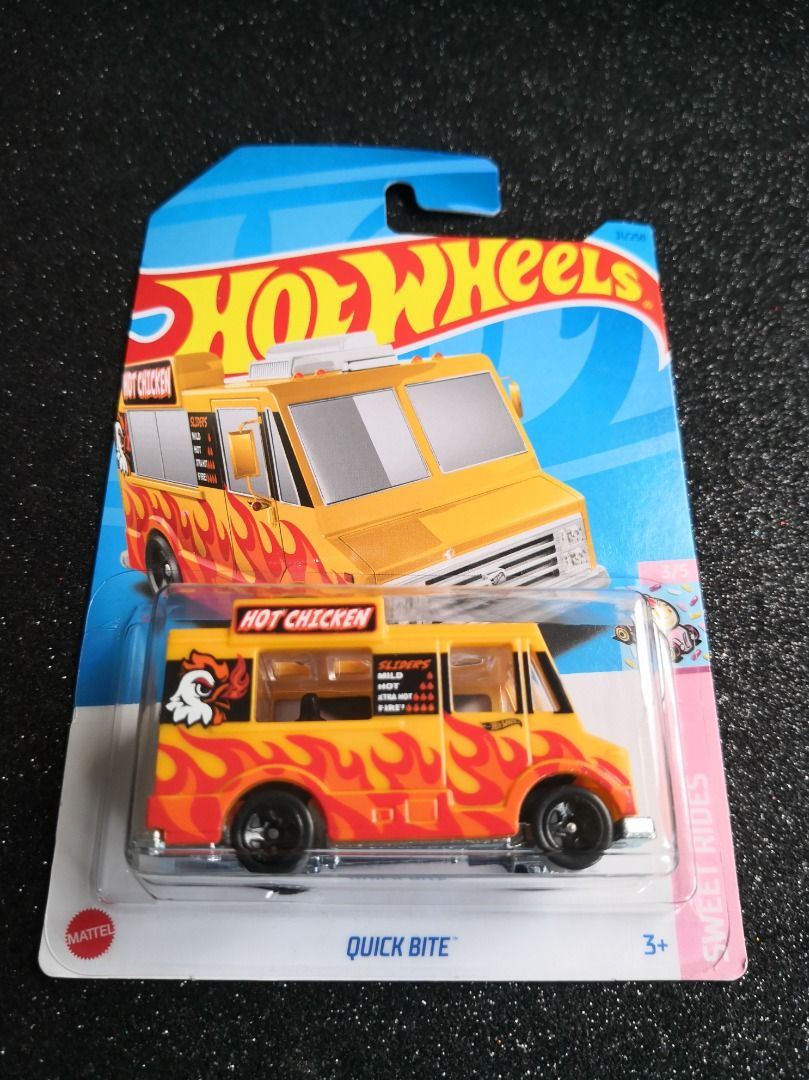 Hot Wheels Quick Bite Food Truck Yellow Hobbies Toys Toys Games On Carousell