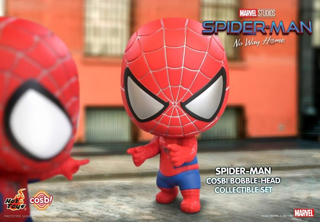 Ready Stocks Hot Toys Spiderman No Way Home Spiderman Piece Cosbaby Cosbi Collectible Set