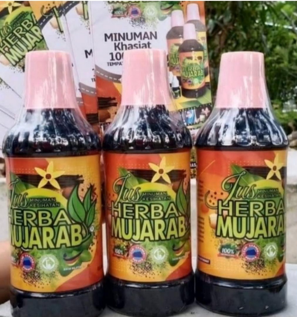 Herba Mujarab Minuman Khasiat Tambahan Food Drinks Other Food