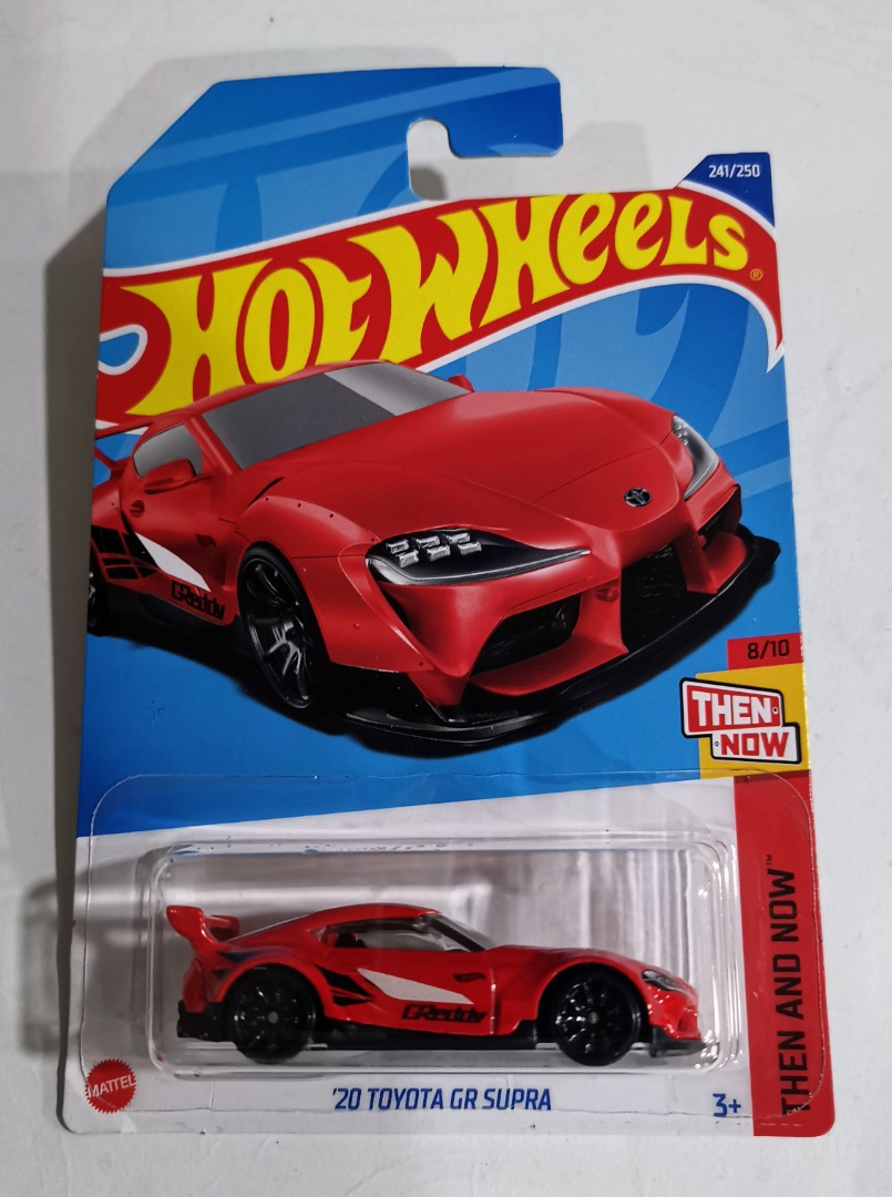 Hot Wheels Toyota Gr Supra Then And Now Red Greddy Hobbies Toys Toys Games On Carousell