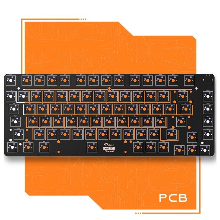 Local Ready Akko Mod Pc Wired Hot Swap Mechanical Keyboard Gasket Mount Flex Gmmk