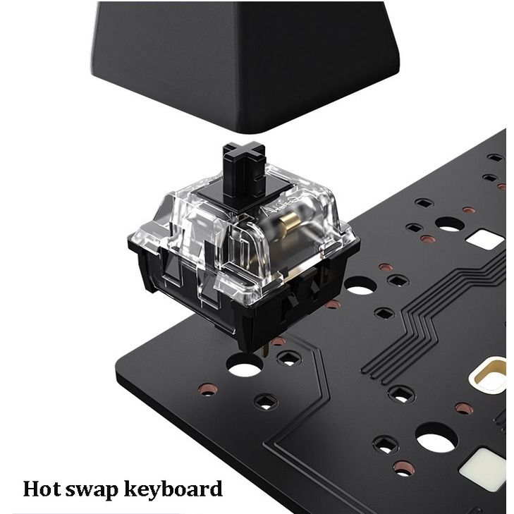 Local Ready Akko Mod Pc Wired Hot Swap Mechanical Keyboard Gasket Mount Flex Gmmk