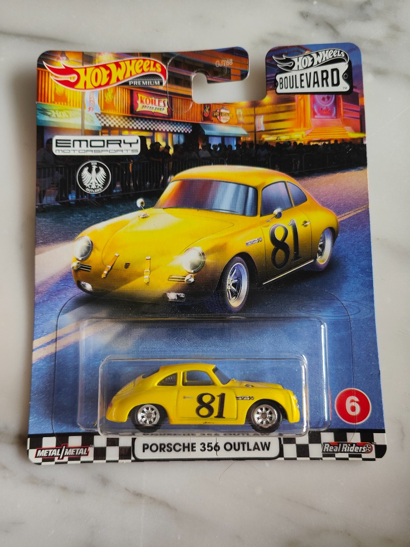 Hot Wheels Porsche 356 Outlaw From Boulevard Series Hobbies Toys Toys Games On Carousell