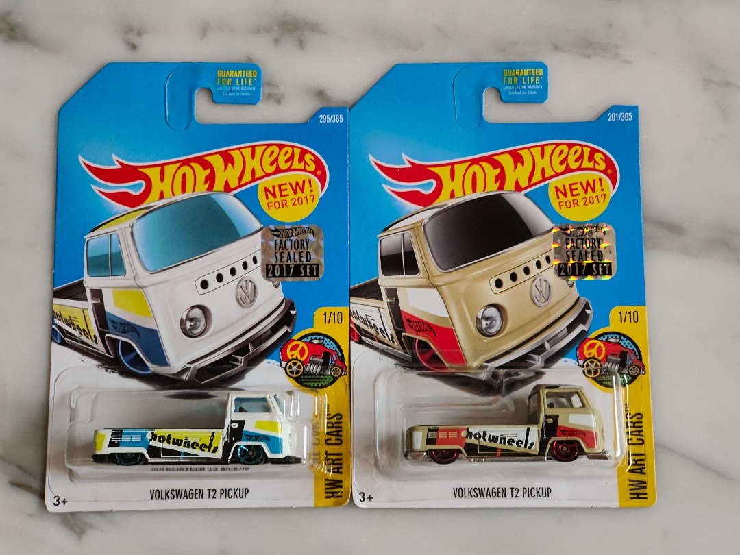 Hot Wheels Vw T Pickup Mainline Lot Of Factory Sealed Hobbies Toys Toys Games On Carousell