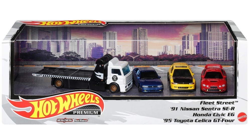 HOT WHEELS Premium Collect Display Set GMH 興趣及遊戲 玩具 遊戲類