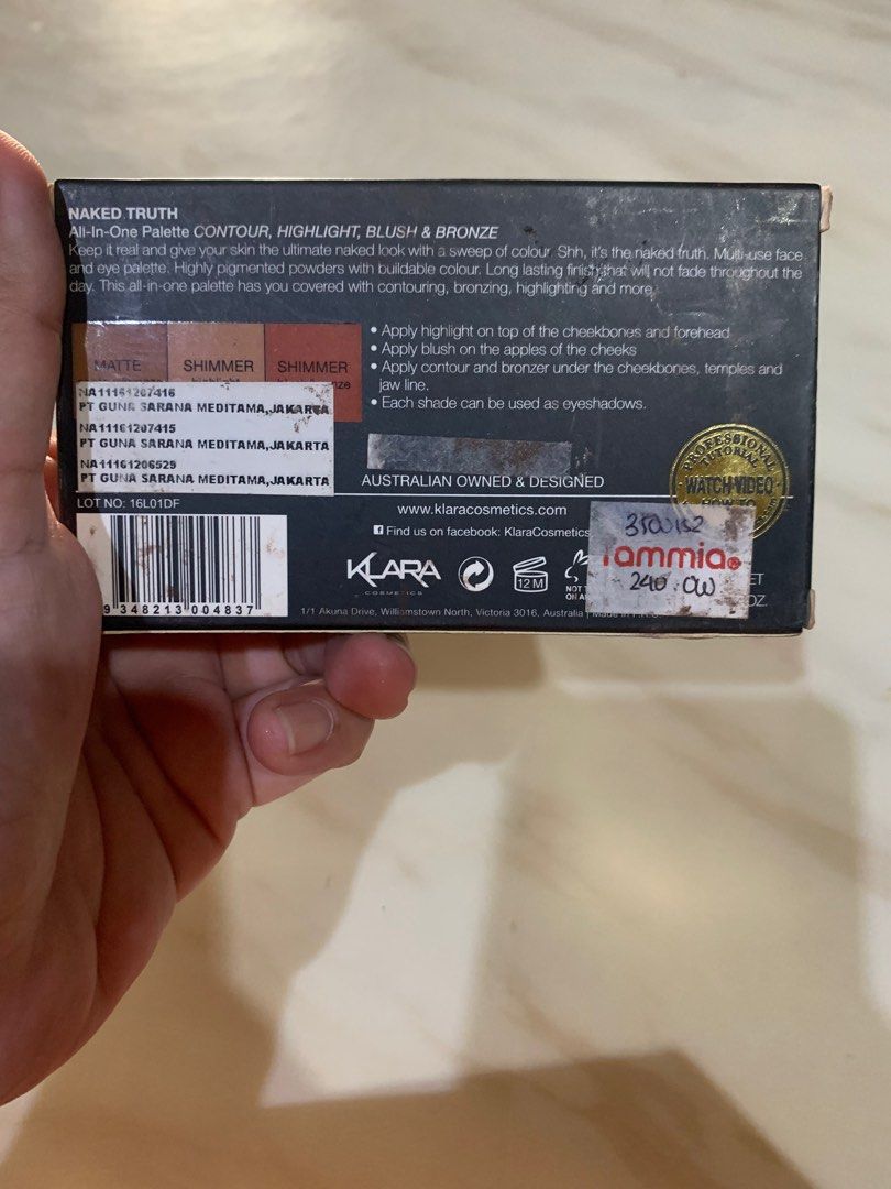Naked Truth Klara Kesehatan Kecantikan Rias Wajah Di Carousell