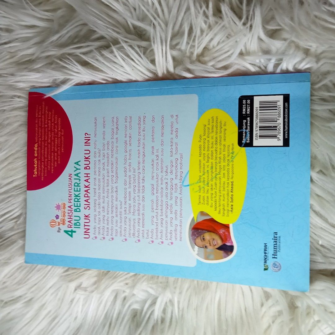4 Rahsia Penyusuan Ibu Bekerjaya Buku Breastfeeding Tips Book