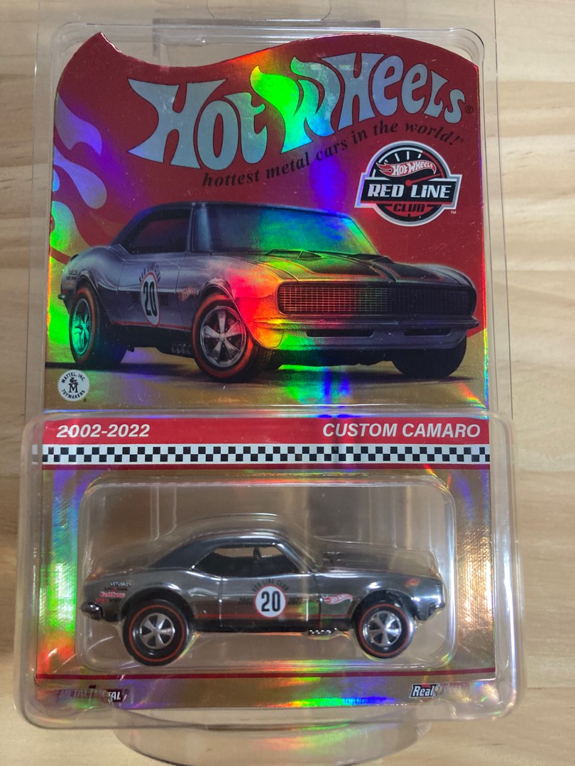 Chase Hot Wheels Rlc Custom Camaro Holo Card Hobbies Toys Toys Games On Carousell