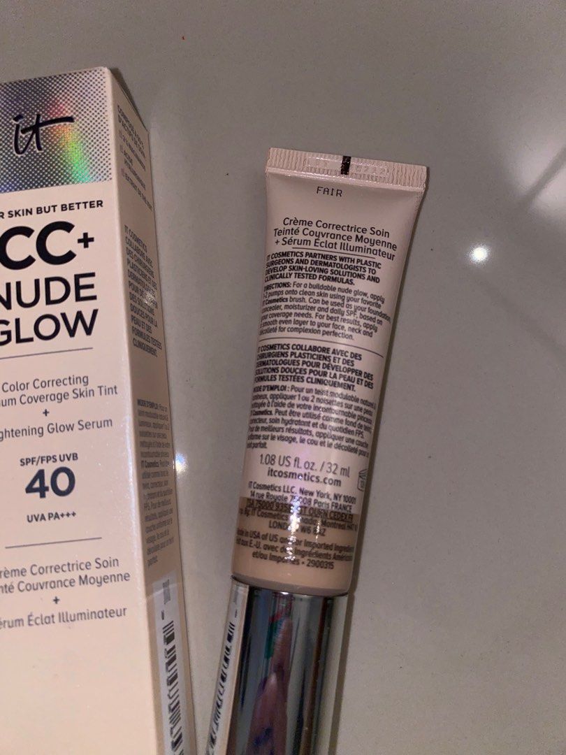 It Cosmetics Cc Cream Nude Glow Spf Ml Rp Rm Beauty