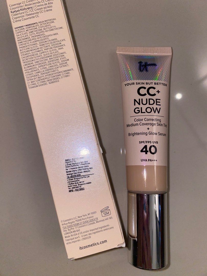 It Cosmetics Cc Cream Nude Glow Spf Ml Rp Rm Beauty