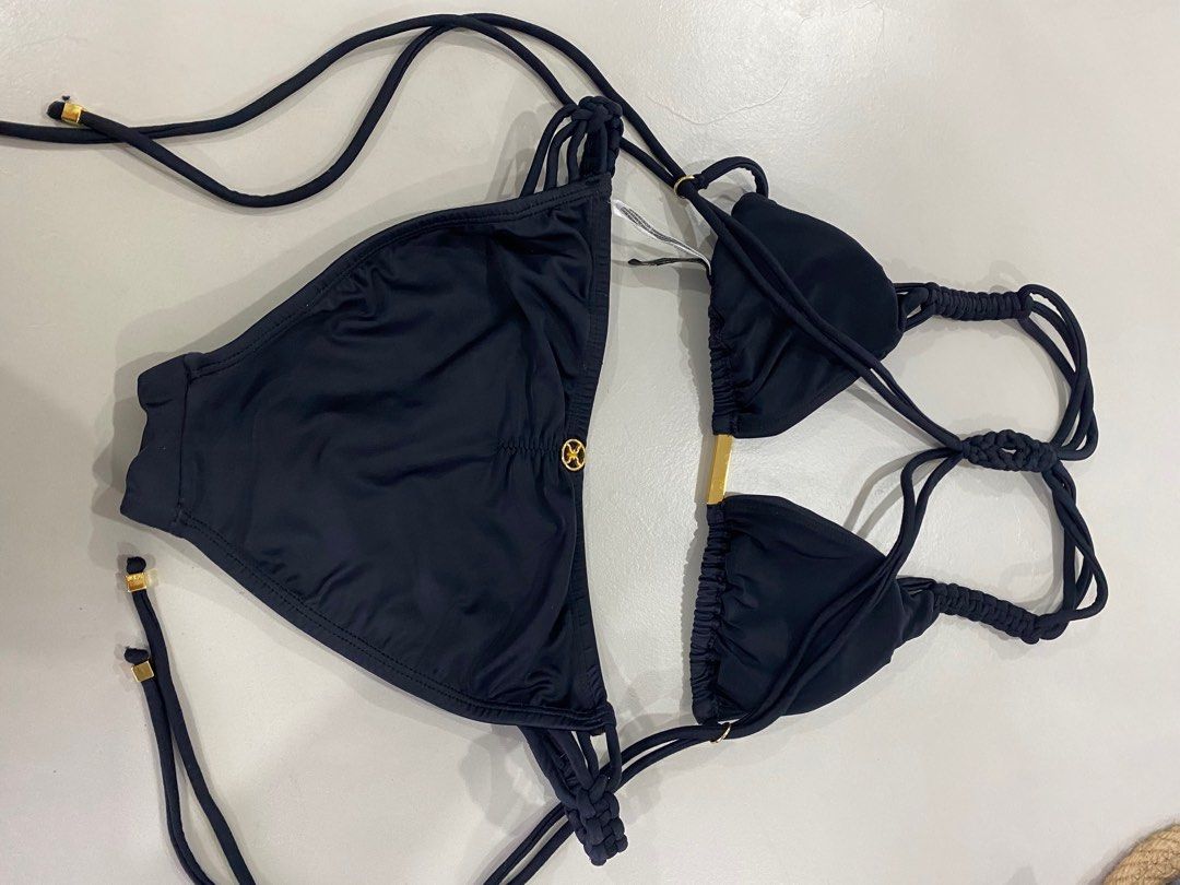 New Vix Braided Black Bikini S M Women S Fashion Swimwear Bikinis