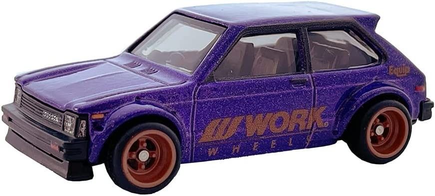 Hot Wheels Car Culture Ronin Run 81 Toyota Starlet KP61 FPY86 興趣及遊戲 玩具 遊戲類 Carousell