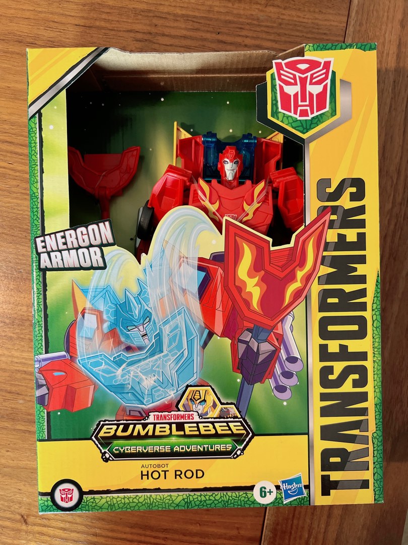 Transformers Bumblebee Cyberverse Adventures Dinobots Unite Ultimate Autobot Hot Rod