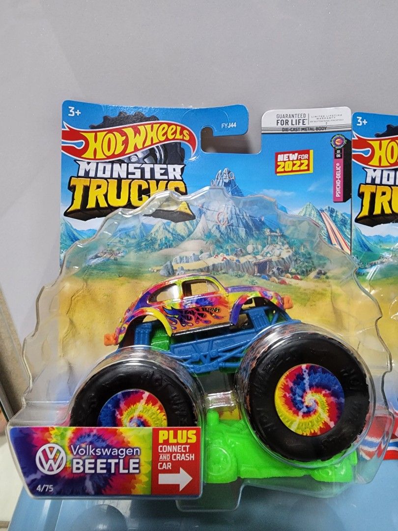 Hotwheel Hot Wheels Monster Trucks Volkswagen Beetle And Buns Of Steel 2 For 20 Hobbies Toys