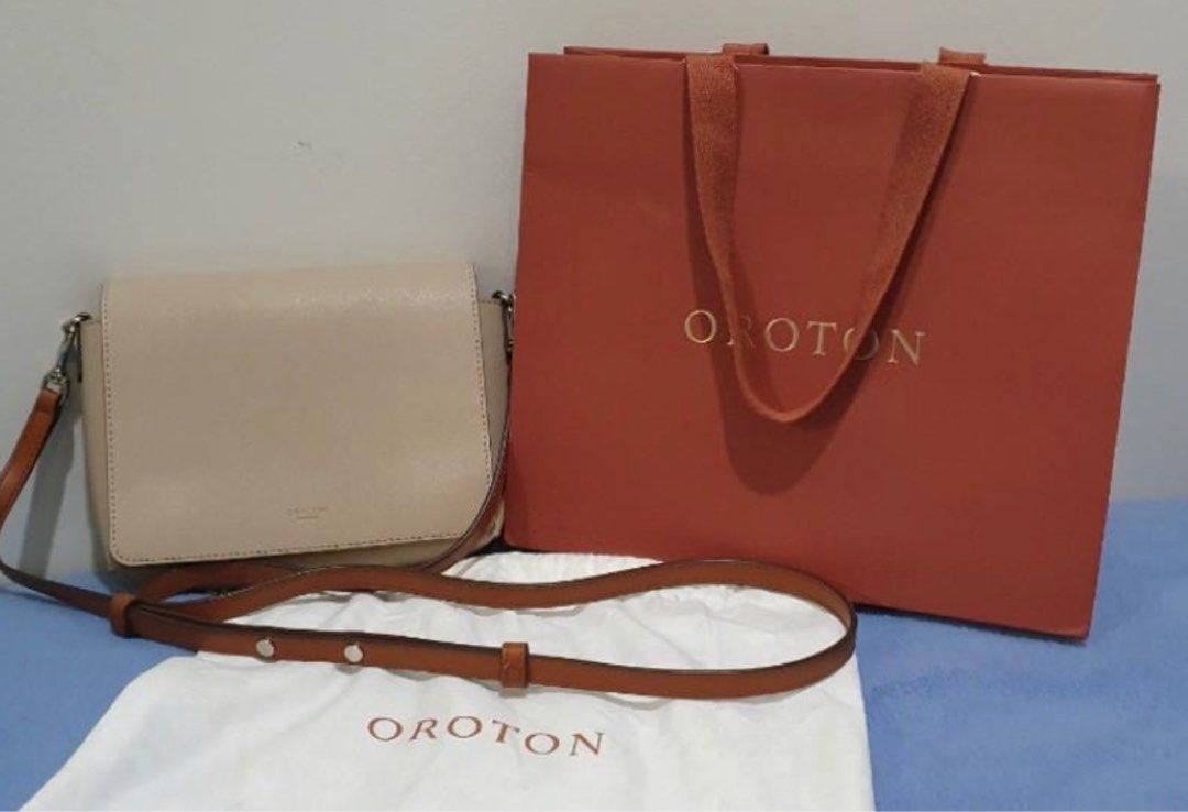 Oroton Nude Bag Barang Mewah Tas Dompet Di Carousell