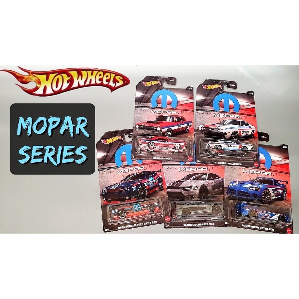 Hot Wheels Mopar Series Set Of In Gdg C A Hobbies Toys Toys Games On Carousell