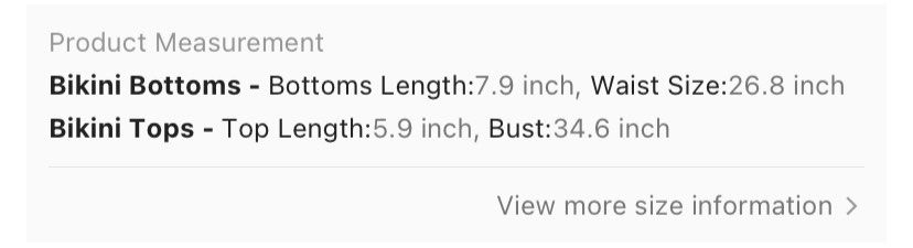 Shein Front Lettuce Trim Bikini Swimsuit Women S Fashion Swimwear