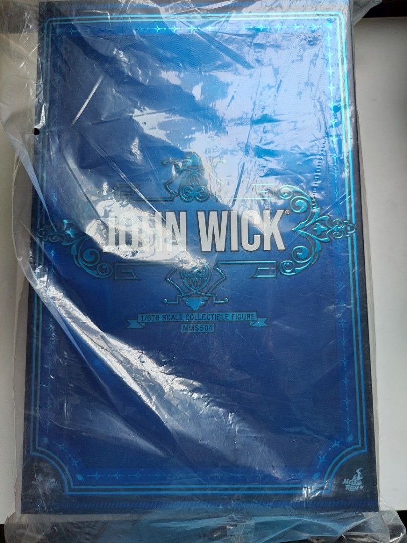 全新內盒未開封 Hot Toys MMS John Wick hottoys johnwick 殺神奇洛李維斯 Keanu Reeves hottoys MMS 興趣及遊戲