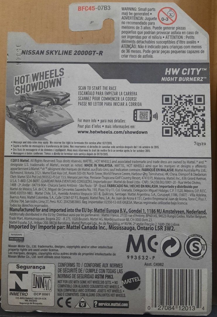 Hot Wheels Nissan Skyline GT R Kenmeri Hobbies Toys Toys Games On Carousell