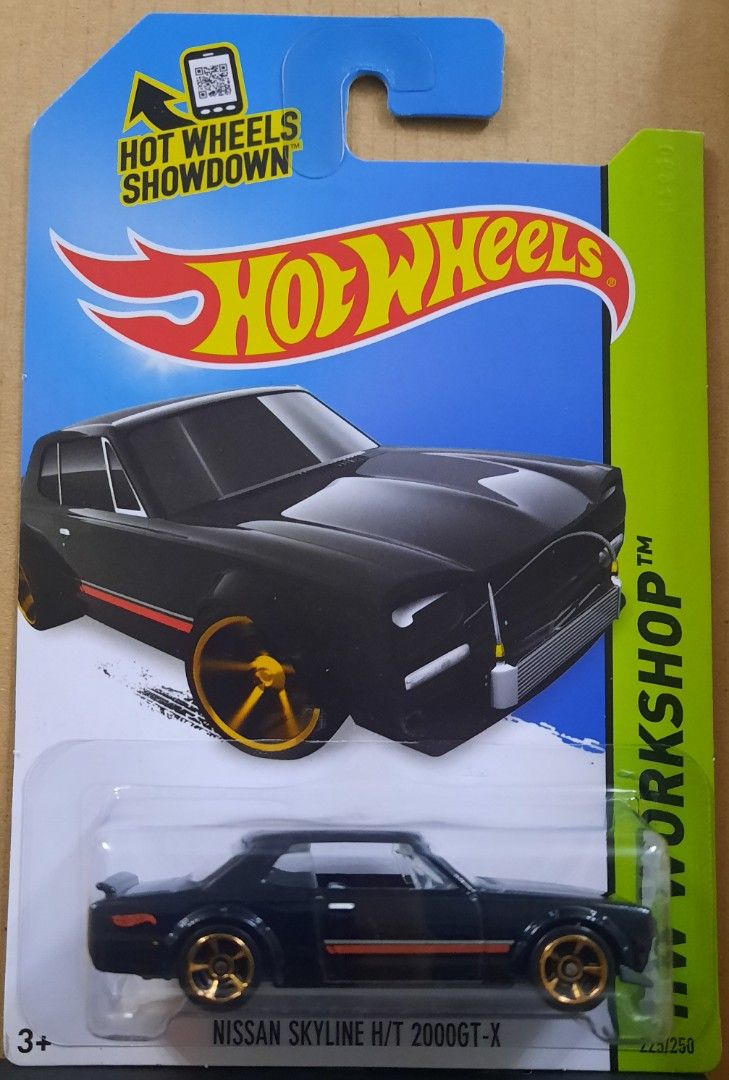 Hot Wheels Nissan Skyline H T Gt X Hako Black Hobbies Toys Toys Games On Carousell