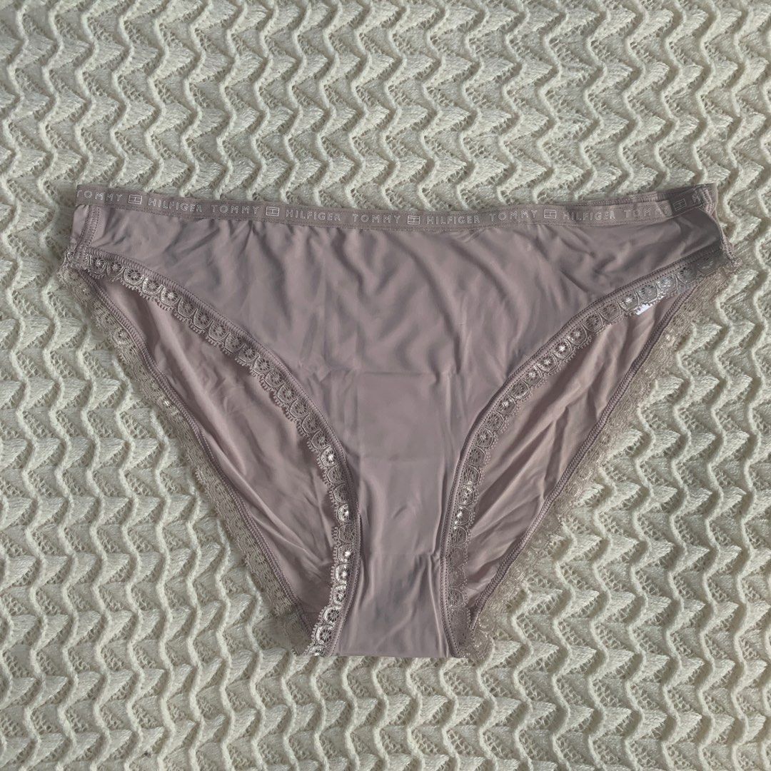 Bn Tommy Hilfiger Women Seamless Lace Bikini Cut Underwear Panties