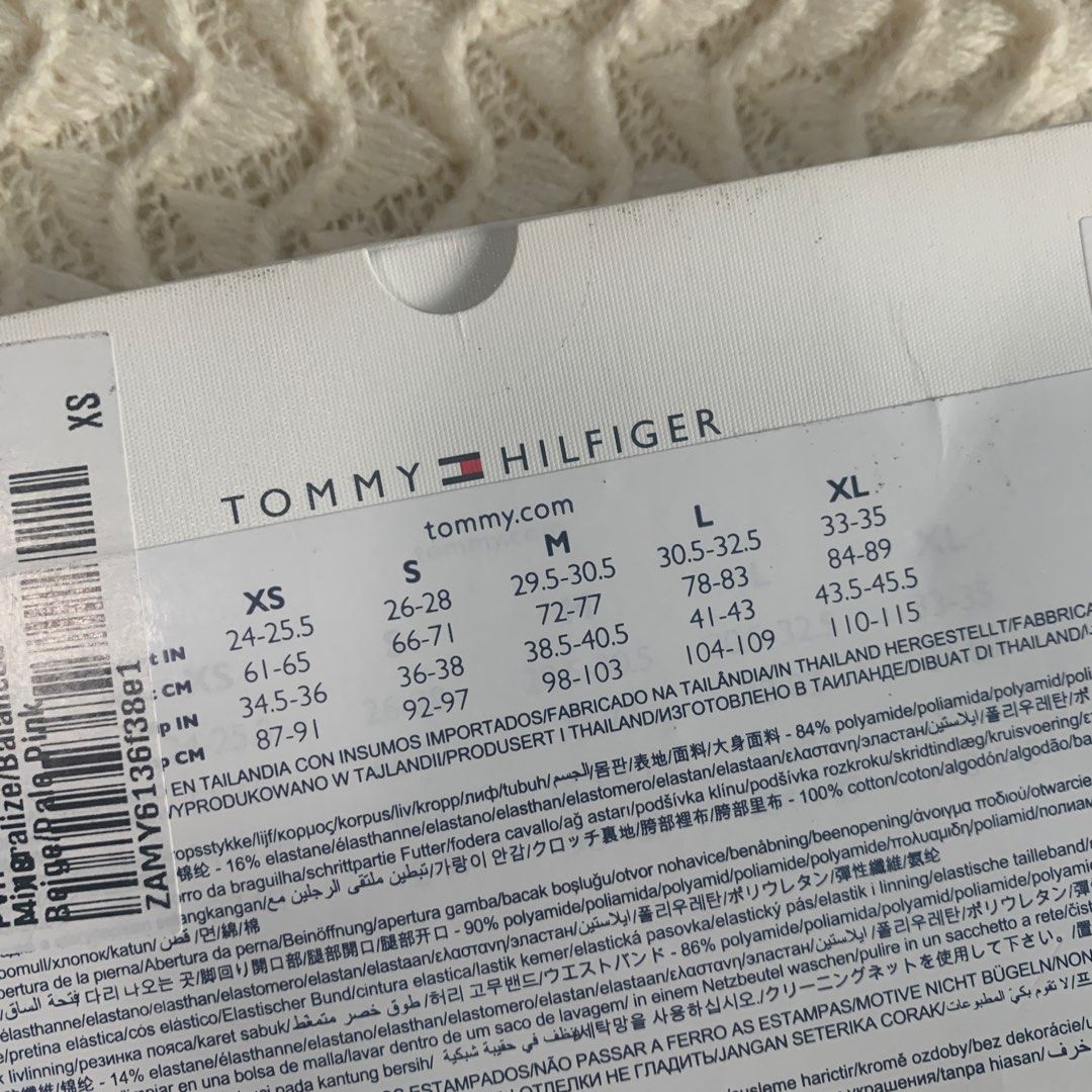 Bn Tommy Hilfiger Women Seamless Lace Bikini Cut Underwear Panties