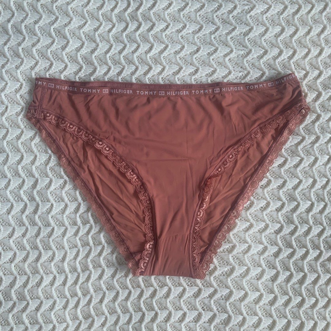 Bn Tommy Hilfiger Women Seamless Lace Bikini Cut Underwear Panties