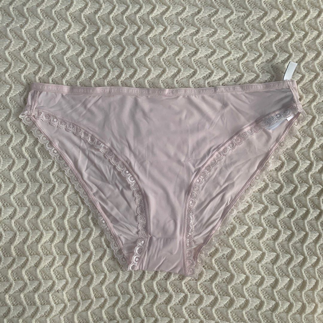 Bn Tommy Hilfiger Women Seamless Lace Bikini Cut Underwear Panties