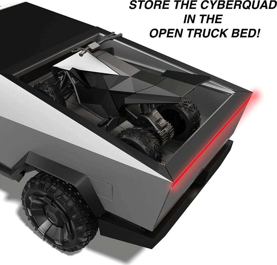 Hot Wheels RC Tesla Cybertruck Radio Controlled Truck Electric Cyberquad Custom