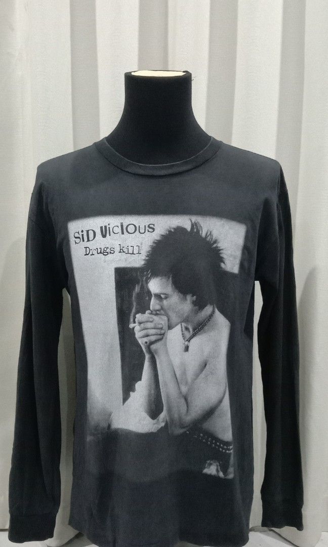 Sid Vicious Sex Pistol T Shirt Men S Fashion Tops Sets Tshirts
